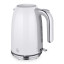 Swan Retro Glossy Kettle and 2-Slice Toaster Set - Pearl White