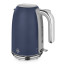 Swan Retro Glossy Kettle and 2-Slice Toaster Set - Oceanic Blue