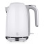 Swan Retro Glossy Kettle and 2-Slice Toaster Set - Pearl White