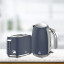 Swan Retro Glossy Kettle and 2-Slice Toaster Set - Oceanic Blue