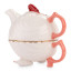 Yvonne Ellen Lobster Shell Tea-for-1 Set