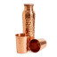 Forrest & Love Hammered Copper Bottle & Tumbler Set