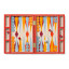 Printworks Lacquered Backgammon - Red