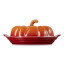 Le Creuset Pumpkin Butter Dish - Flame
