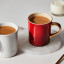 Le Creuset Stoneware Seattle Mug with Gold Handle, 400ml - Cerise