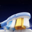 Soocas Replacement MultiClean Ultra Brush Heads For NEOS II & NEOS II Ultra, Pack of 2 - Midnight Blue