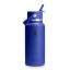 Hydro Flask Vacuum Insulated Wide Bottle With Flex Straw Cap, 946ml - Capri Blue 