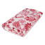 India Ink Red Floral Tablecloth - 8-Seater