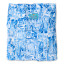 India Ink Blue & White Paradise Kimono