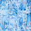 India Ink Blue & White Paradise Kimono