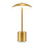 Maisonware Mina Dome Portable and Rechargeable LED Lamp - Gold