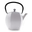 Regent Nambu Tekki White Japanese Teapot, 800ml