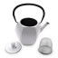 Regent Nambu Tekki White Japanese Teapot, 800ml
