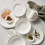 Maxwell & Williams White Basics Edge Rim Side Plates Set of 4