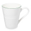 Maxwell & Williams White Basics Edge Conical Mugs, Set of 4