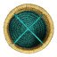 Gone Rural Lavumisa Woven Cutlery Holder - Green