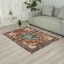 Rugs Original Kashan Spice Printed Area Rug