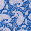 India Ink Blue Paisley Tablecloth, 160cm x 270cm