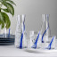 Bormioli Rocco Stria Blue Carafe, 1L