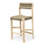 Homewood Cottonwood Paindane Slim Barstool Jute