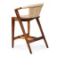 Homewood Cottonwood Duzu Arm Barstool Jute
