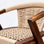 Homewood Cottonwood Duzu Arm Barstool Jute