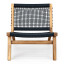 Homewood Cottonwood Paindane Cotswold Occasional Chair - Black