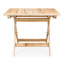 Homewood Cottonwood Phinda Folding Square Table