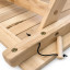 Homewood Cottonwood Phinda Folding Square Table