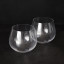 Riedel O Stemless Wooded Chardonnay Glasses, Set of 2 on the table