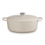 Le Creuset Brioche Signature 6.3 Litre Oval Cast Iron Casserole, 31cm