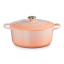 Le Creuset Peche Signature 6.7 Litre Round Cast Iron Casserole, 28cm