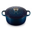Le Creuset Signature 4.2 Litre Round Cast Iron Casserole, 24cm - Agave angle