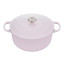Le Creuset Signature 3.3 Litre Round Cast Iron Casserole, 22cm - Shallot
