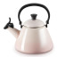 Le Creuset Kone Whistling Stovetop Kettle, 1.6 Litre - Shell Pink