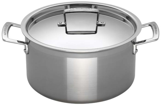 Pack Shot image of Le Creuset 3 Ply Stainless Steel Deep Casserole