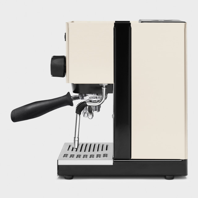 Rancilio Silvia V6 Manual Espresso Machine - V6,cream White angle