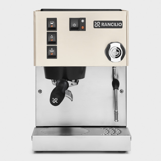 Rancilio Silvia V6 Manual Espresso Machine - V6,cream White
