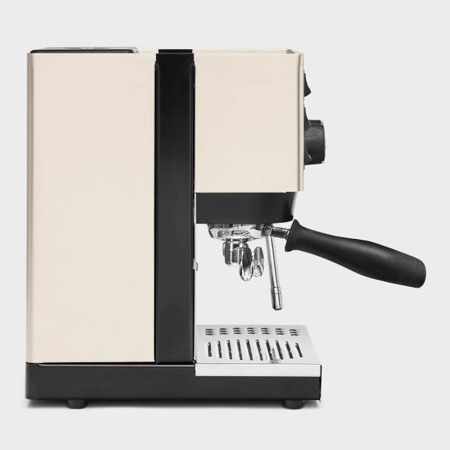 Rancilio Silvia V6 Manual Espresso Machine - V6,cream White angle