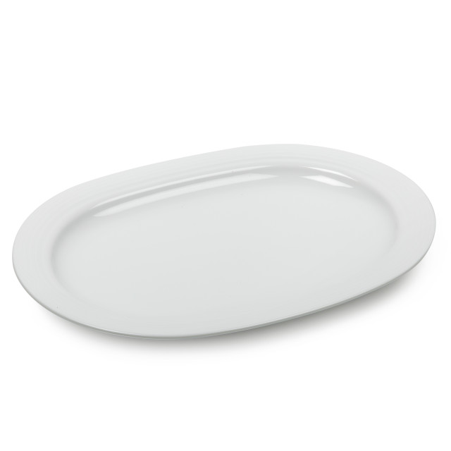 Noritake Arctic White Oval Platter, 35cm