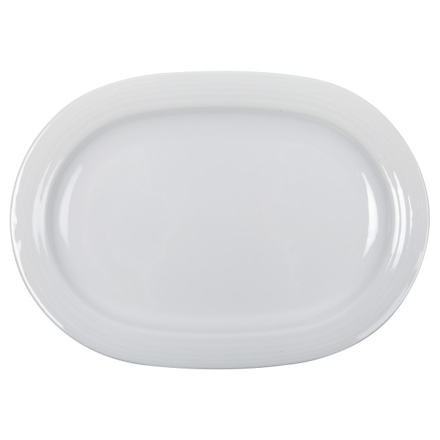 Noritake Arctic White Oval Platter, 35cm