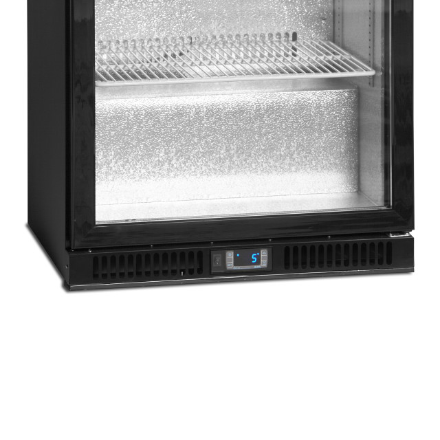Tefcold Glass Beverage Cooler, 122 Litres