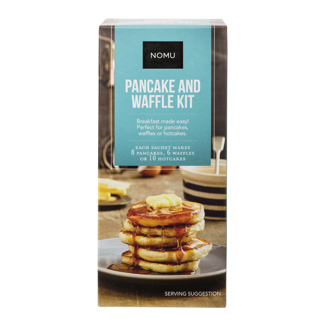 NOMU Pancake & Waffle Kit, 300g product shot