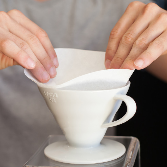Hario V60 Range Ceramic Coffee Dripper, 2-4 Cup