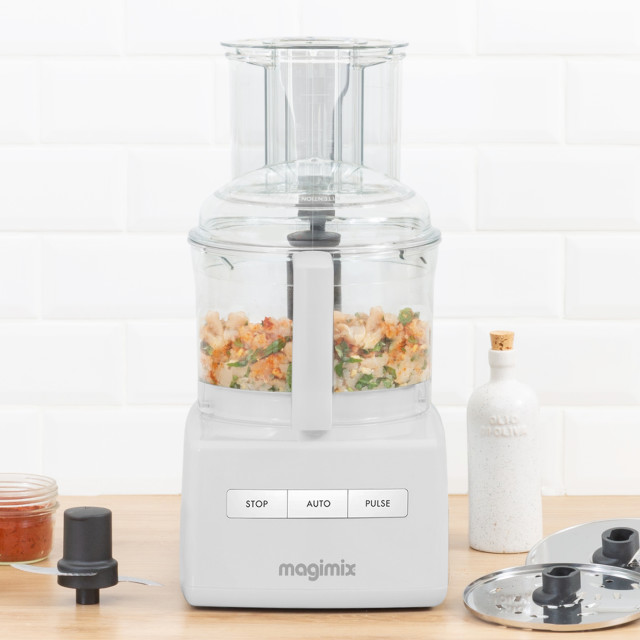 Magimix Compact 650W Food Processor, 3200XL on the table