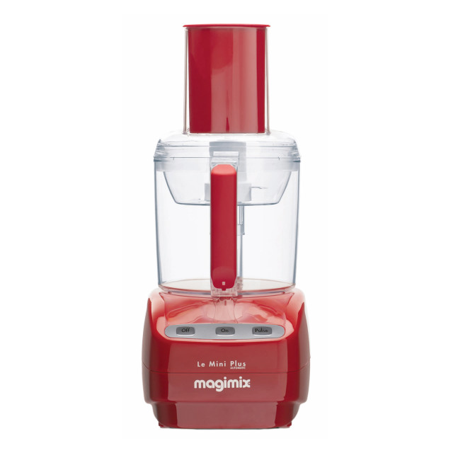 Magimix Le Mini Plus 1.7L Food Processor - Red
