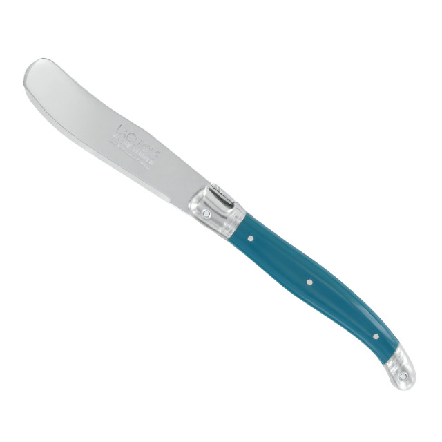 Laguiole by Andre Verdier Butter Knife - Duck Blue product shot