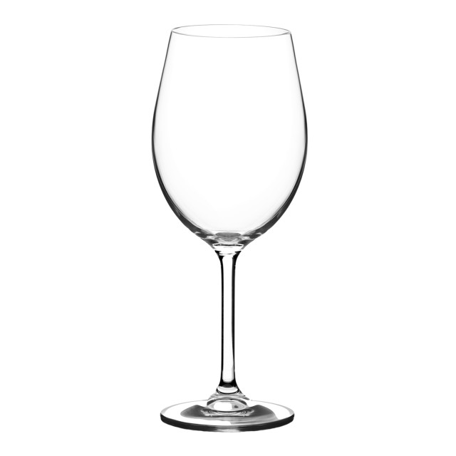 Crane Crystal Bistro Bordeaux Wine Glasses, Set of 6 angle
