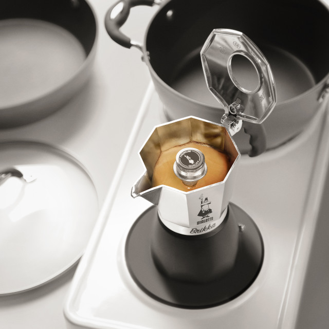 Lifestyle image of Bialetti Brikka Espresso Maker