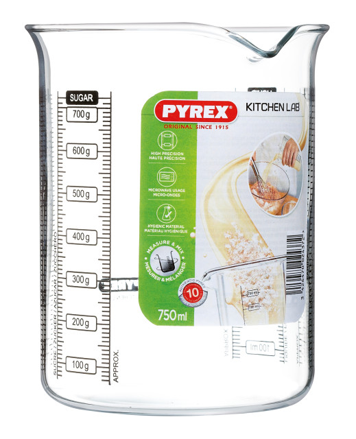 Pyrex Classic Kitchen Lab Beaker with Measurements